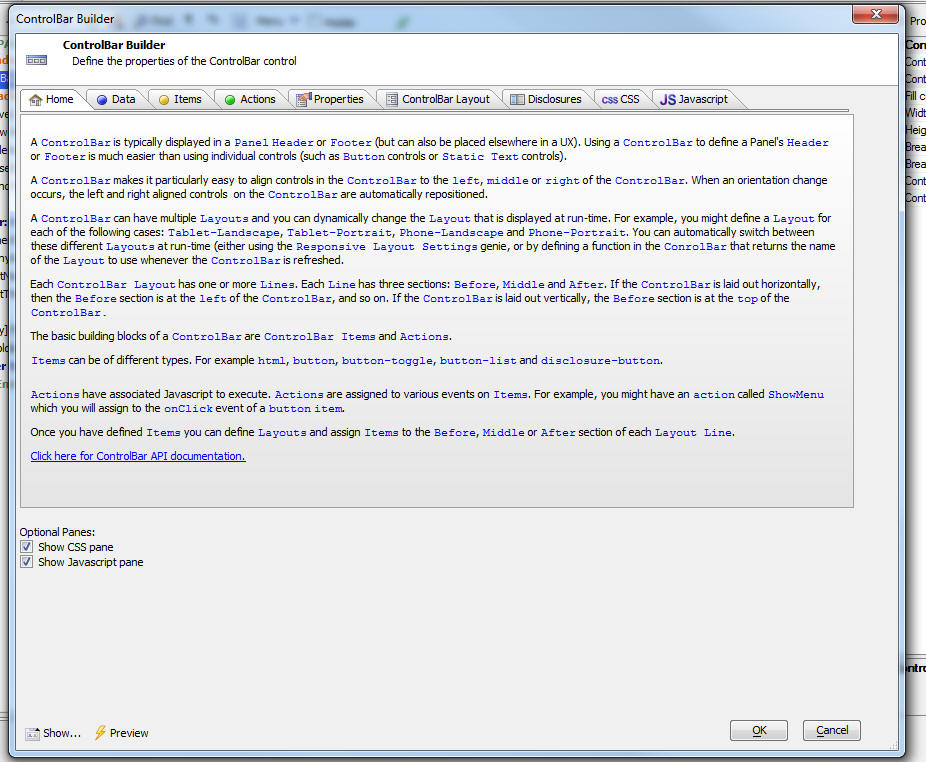 Controlbarbuilder